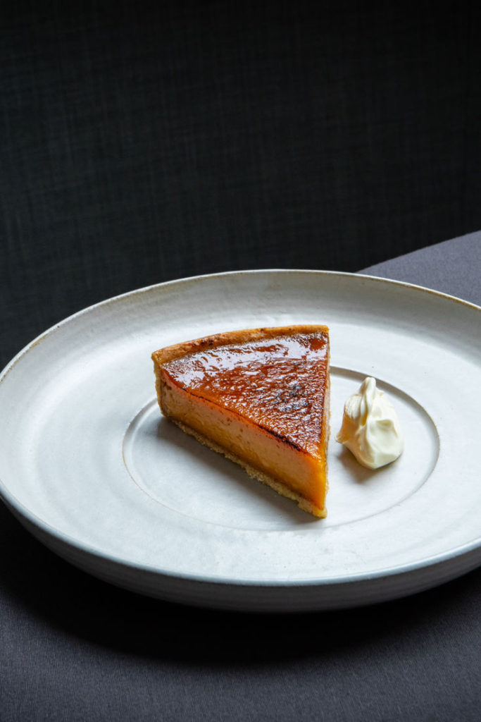 tarta de crema de calabaza